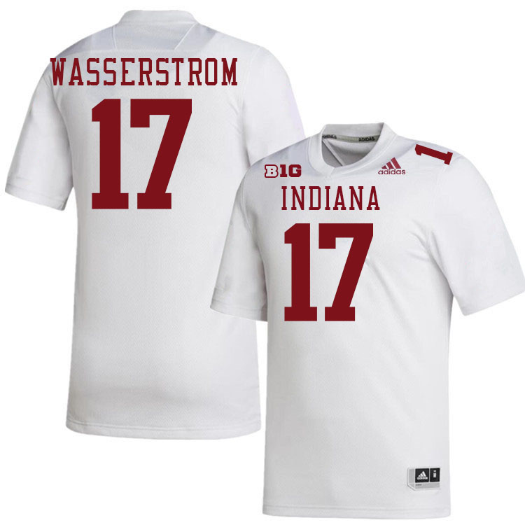 Jackson Wasserstrom Indiana Jerssey,Indiana University Hooisers Football Jersey,Uniforms-White